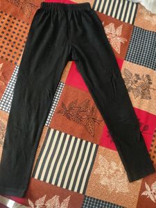 Kids Girl Black Leggings