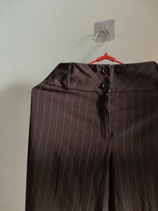 Striped Brown Trousers