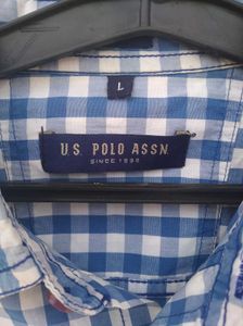 US POLO ASSN Blue Shirt