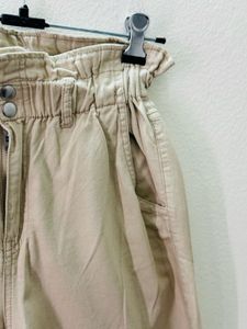 H&amp;M Cinched Waist Trousers