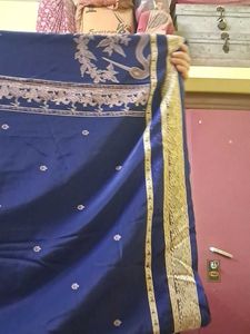 Navy Blue Party wear Saree