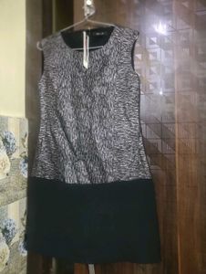 Chic Two-Tone Dress