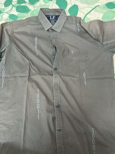 LP Grey Printed Shirt