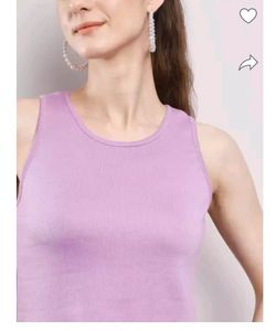 Branded Cotton Tank Top For Women