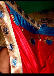 Combo Satin Crepe Silk Saree