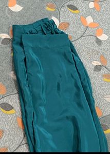 Gama Green Suit Kurti+Pajama