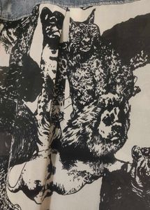 Denim Accent Sleeveless Tunic Top✨