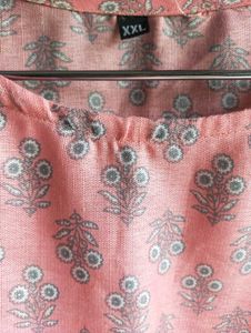 Floral Kaftan Dress, Cotton