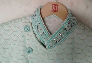 Elegant Mint Green Indo Western