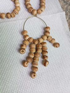 ⭐Wooden Beads Jewelry Set❤‍🔥