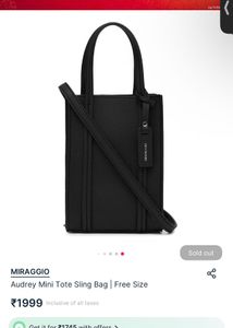 Mini Black Handbag