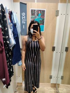 Sleeveless Jumpsuit - Adustable Straps