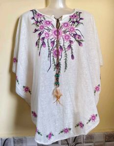 🎁Buy 2 Get 1 Free🎁Boho Floral Embroidered Top