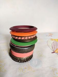 Multicolour Bangles For Cute Chic Boho Look