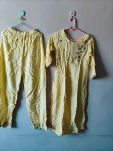 Kurti With Plazzo