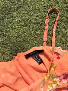 Floral Off-Shoulder Mini Dress