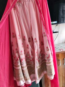 Embroidered and Heavy Sharara with Dupatta