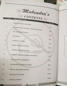 Mahindra Bank All Books Set