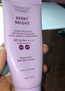 Conscious Chemist Berry Bright SPF