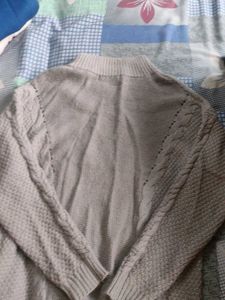 Cable Knit Mock Neck Sweater