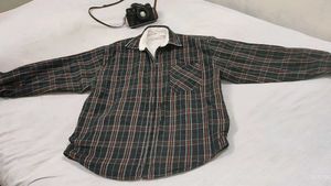 Apple Cut Checked Shirt