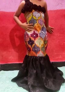 Western Fish cut Party Wear Gown
