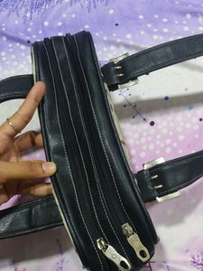 Checked Purse