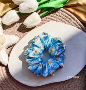 Pastel Tie-Dye Scrunchie