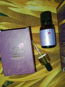 Sunscreen SPF 50 And Saffron Face Oil
