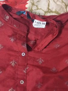 Elegant Maroon Kurta