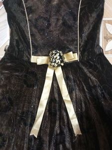 Elegant Black Party Dress