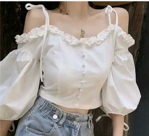Off-Shoulder Ruffle Top