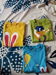 3 T-shirts Of Eurokids