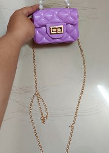 🆕 Mini Prettiest Lilac Clutch Bag