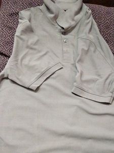 Beige Collared Shirt