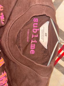 Brown Sweatshirt From H&amp;M