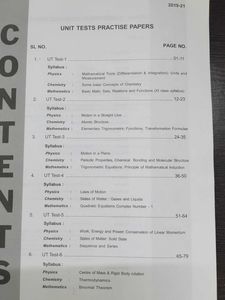 Aakash Practice Test Papers