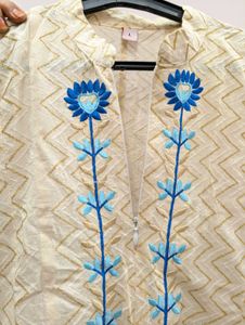 Elegant Floral Kurta