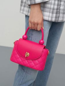 Charles &amp; Keith Quilted Top Handle Bag