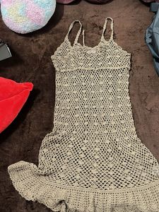 Crochet Cover-Up Dress