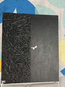 Textured Black Artwork
