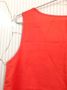 New Orange Tank Top