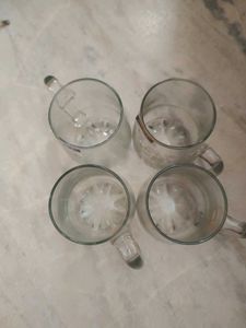 Eagle Glass Mugs (Set of 2)