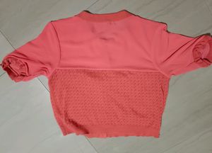 Korean Crochet Crop Top