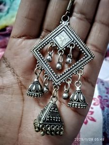 Oxidized earrings