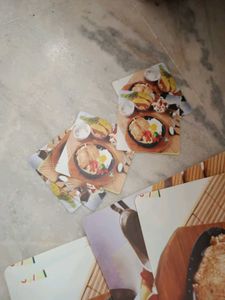 Food Placemats set of 4