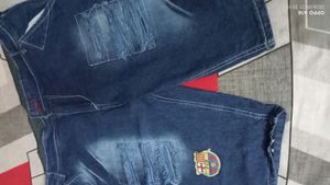 Cotton Jeance Shorts..