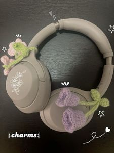 Crochet Cat Headphone Covers
