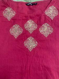 Sylish Double Layer Kurta Dress
