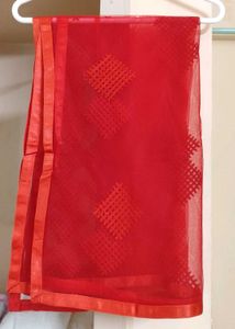 Beautiful Red Net Dupatta